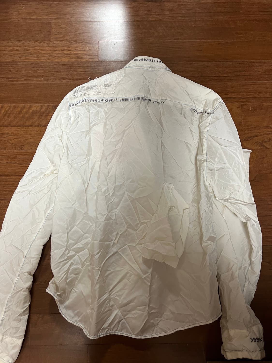 강혁 레디메이드 에어백 셔츠 48사이즈 상품이미지5