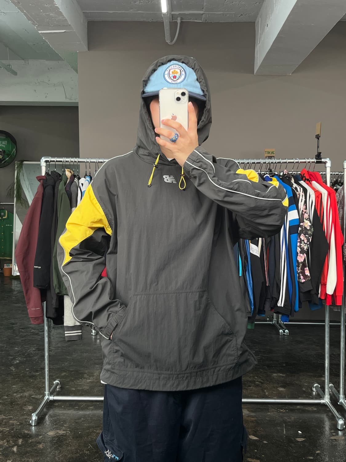 뉴발란스 바람막이 후드 아노락 상품이미지2