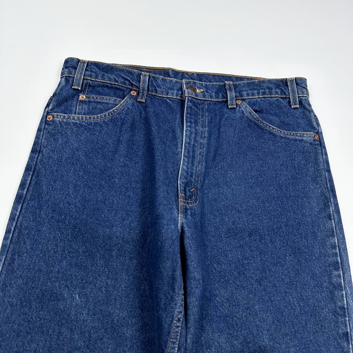 34 90s USA 리바이스 517 오렌지탭 부츠컷 데님팬츠 상품이미지3