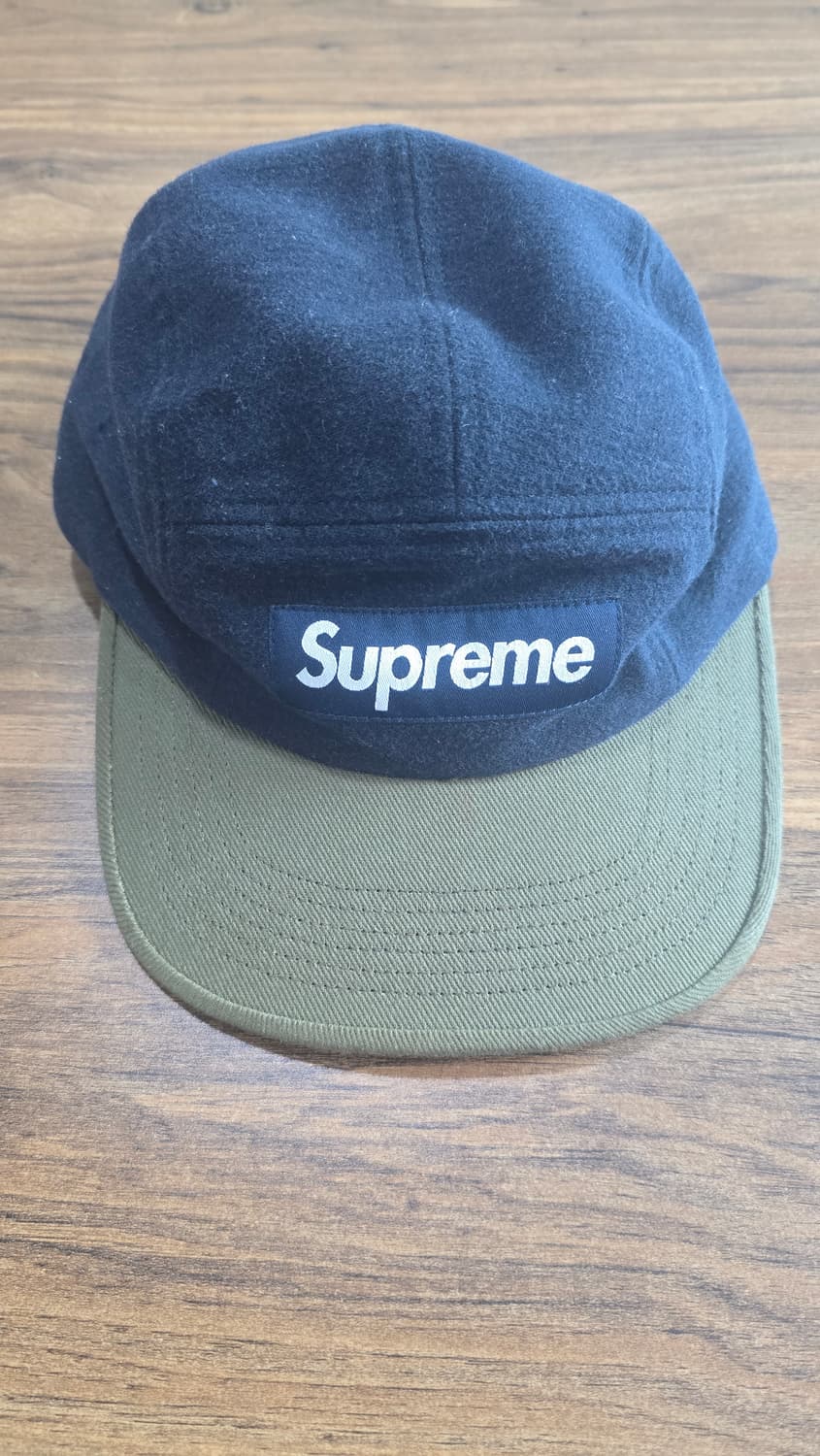 슈프림 투톤 캠프캡 네이비 카키 - 23FW 상품이미지1