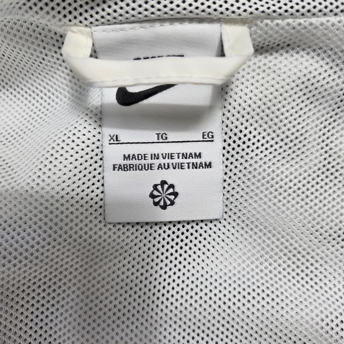 1610 [나이키] 바람막이 블랙/화이트 후드 집업 105 상품이미지8