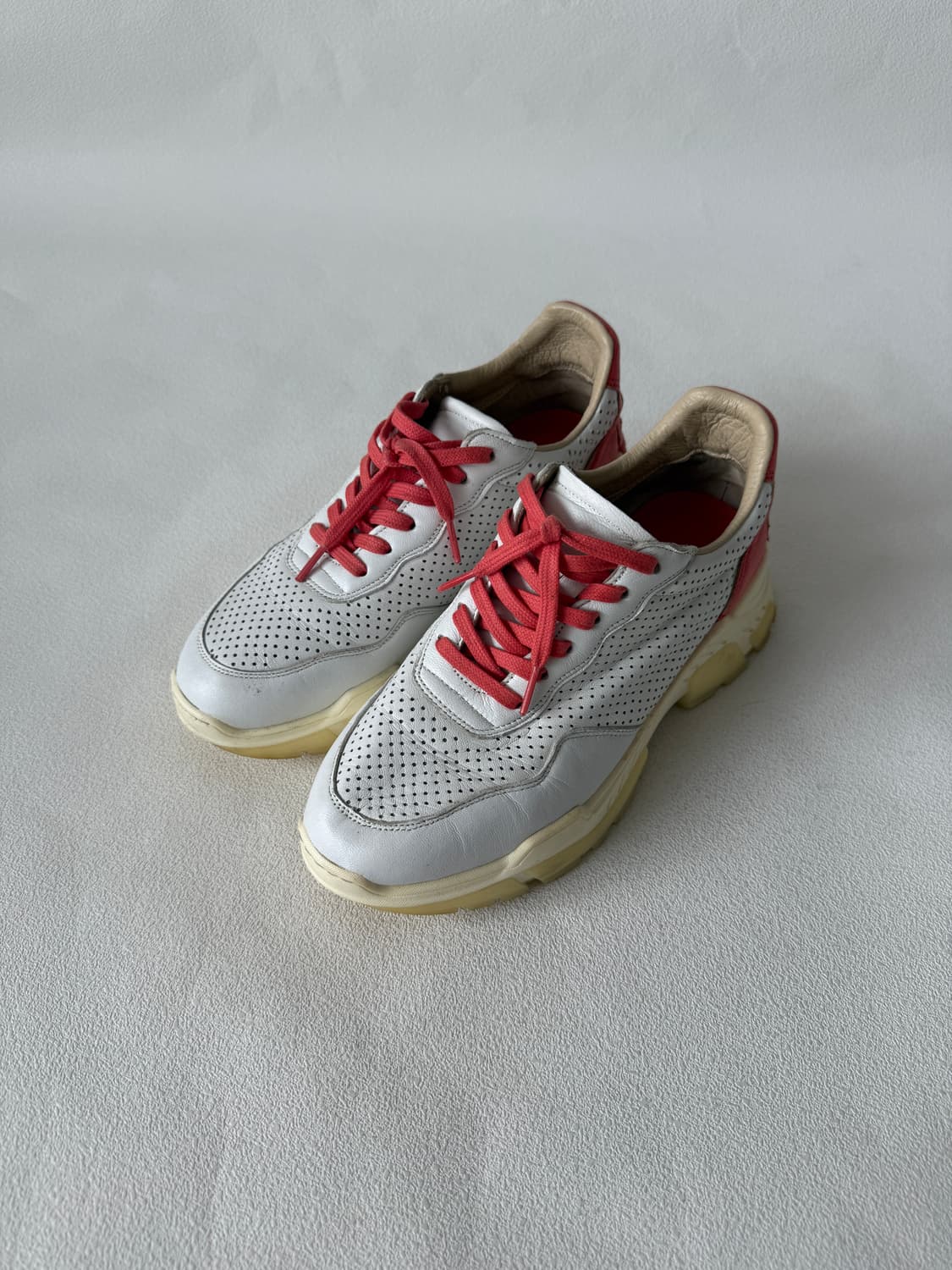 [250]푸셀라(Fusella) 레더 러너 슈즈 상품이미지4