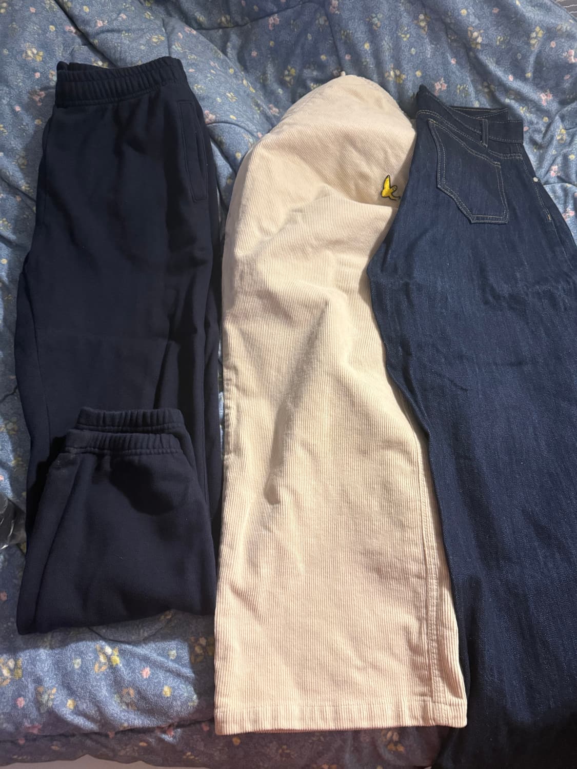 조거팬츠,와릿이즌 스웨트팬츠 데님팬츠 처분 상품이미지1