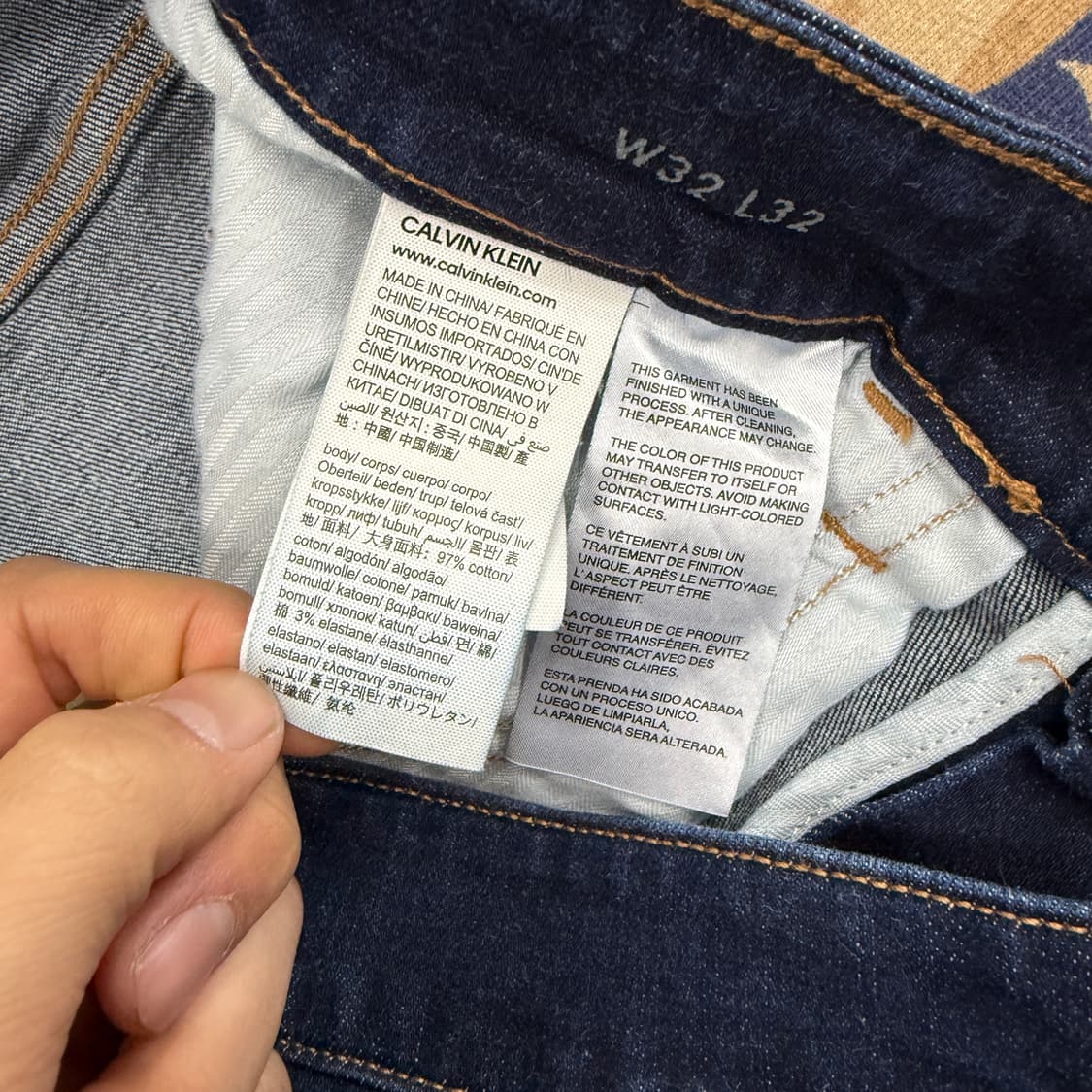 (32)캘빈클라인 Calvinklein 진청 데님팬츠 상품이미지4