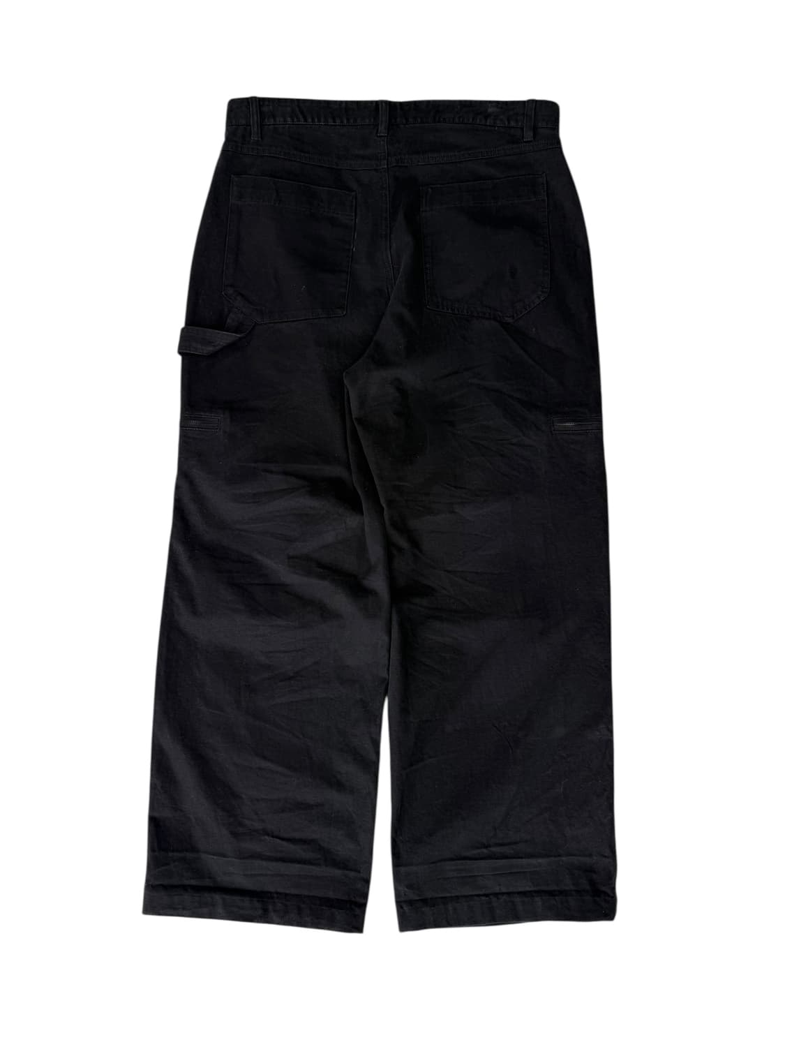 인사일런스 블랙 핀턱 팬츠 상품이미지8