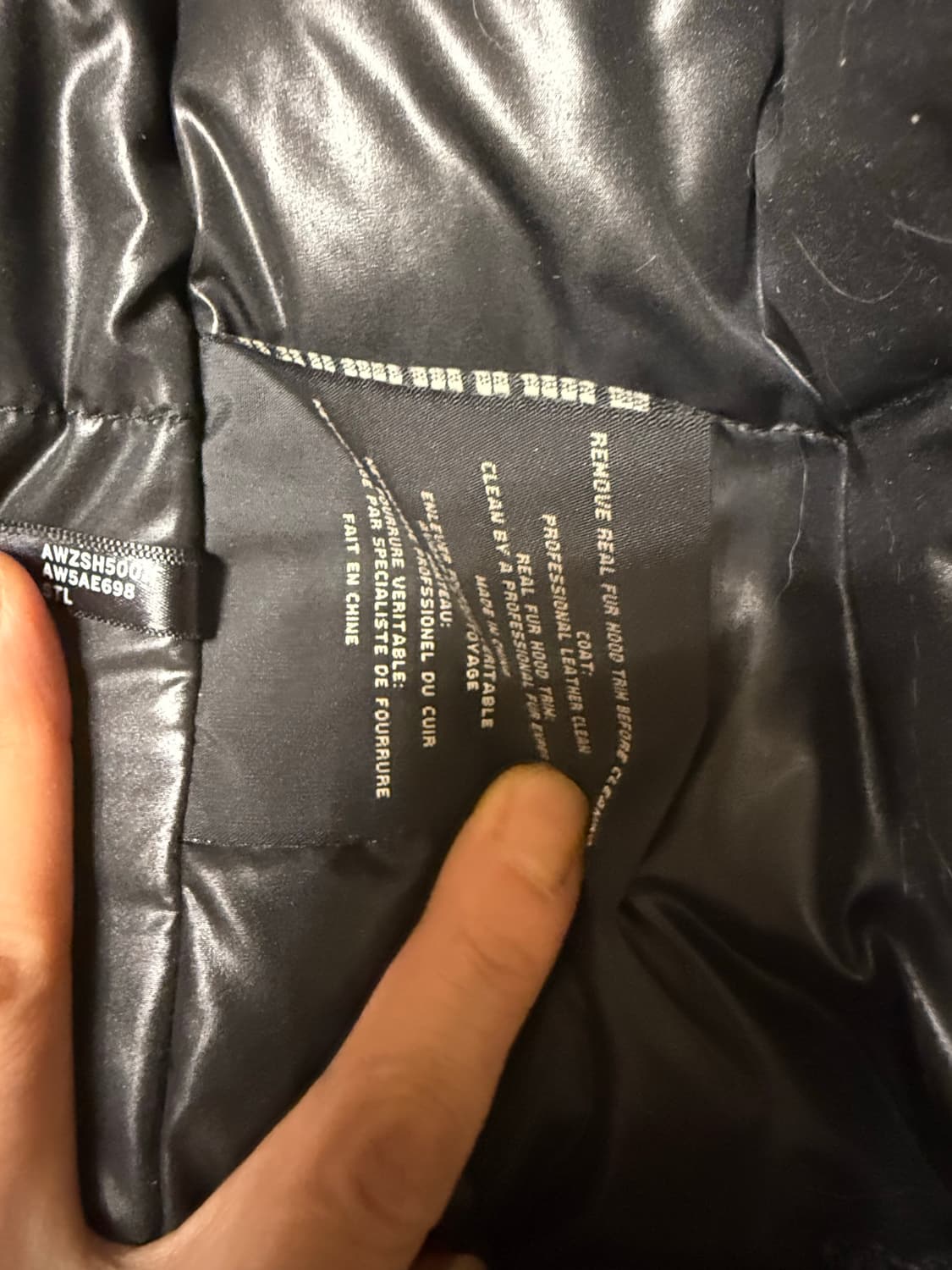 앤드류 마크 패딩   M  상품이미지8