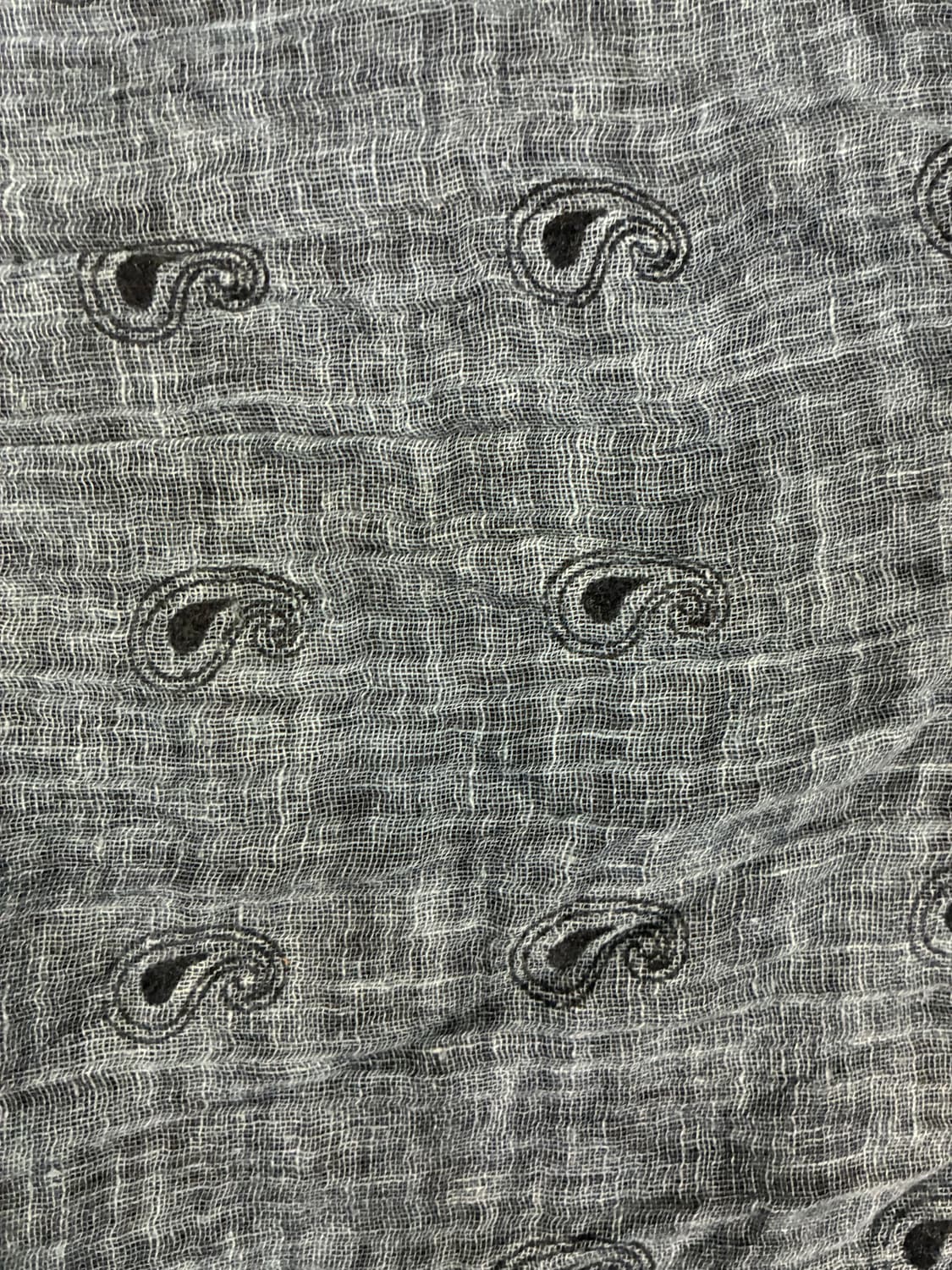 Global Work 빈티지 페이즐리 머플러 상품이미지3