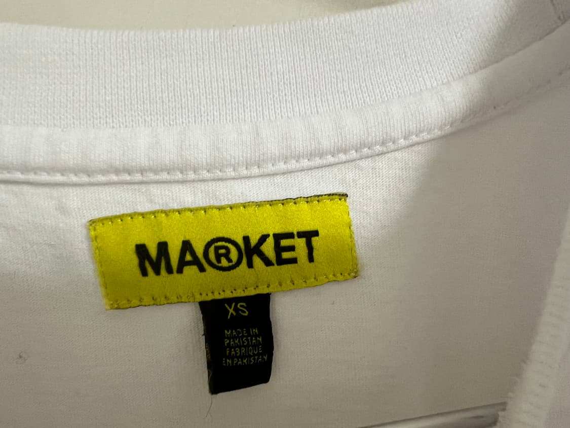 아트 베어 티셔츠 화이트 ART MARKET BEAR T-SHIRT WH 상품이미지3
