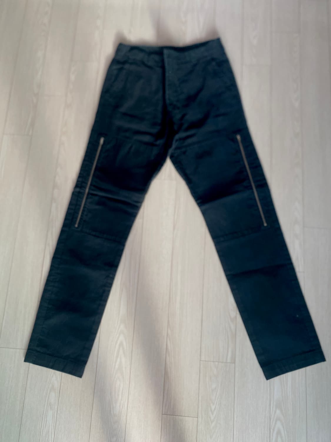  시피컴퍼니 지퍼 카고 카펜터 블랙 팬츠 레귤러 핏 30~31 사이즈 상품이미지2