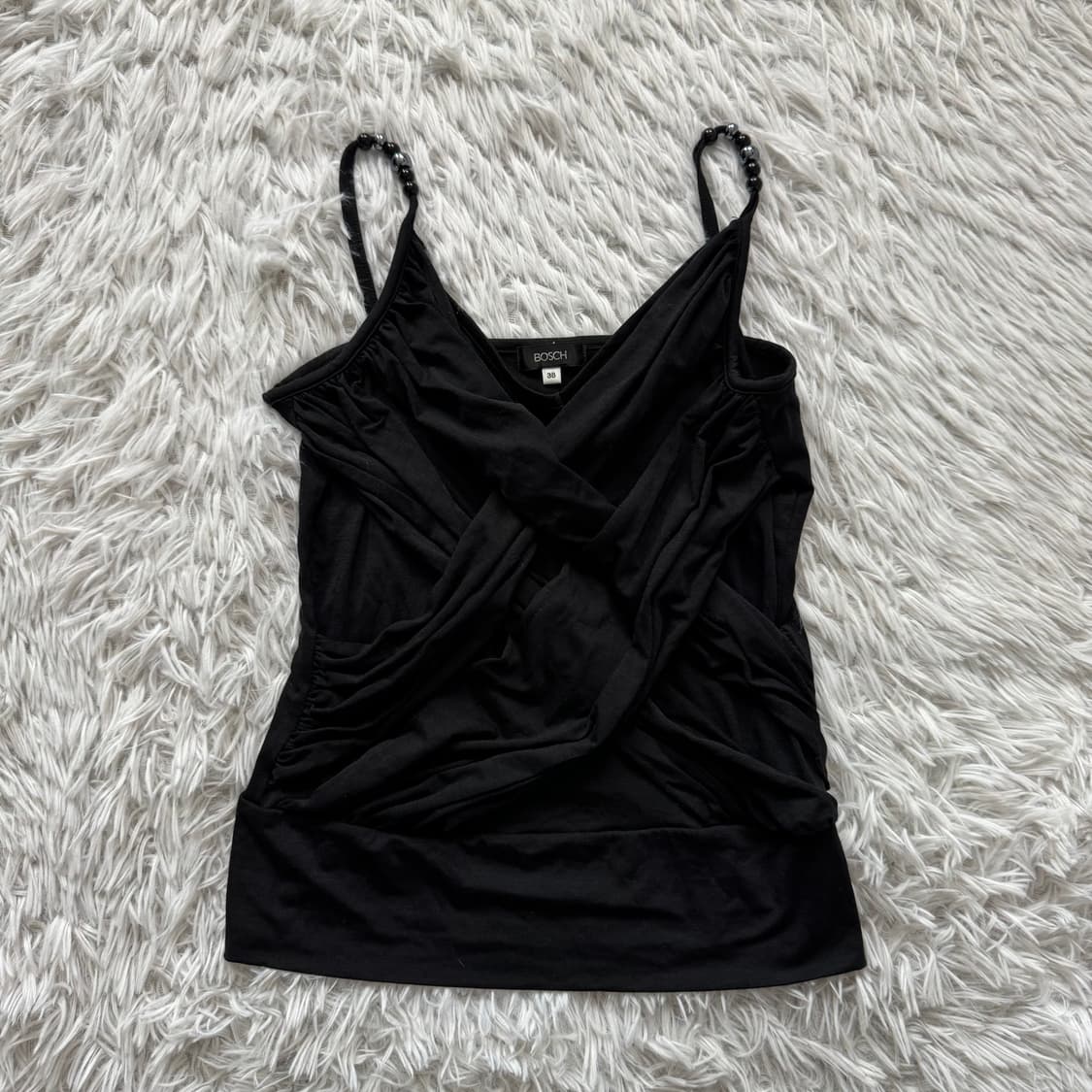 BOSCH 일본빈티지 비즈 나시 빈티지나시 민소매 티 빈티지나시 s 38 상품이미지2