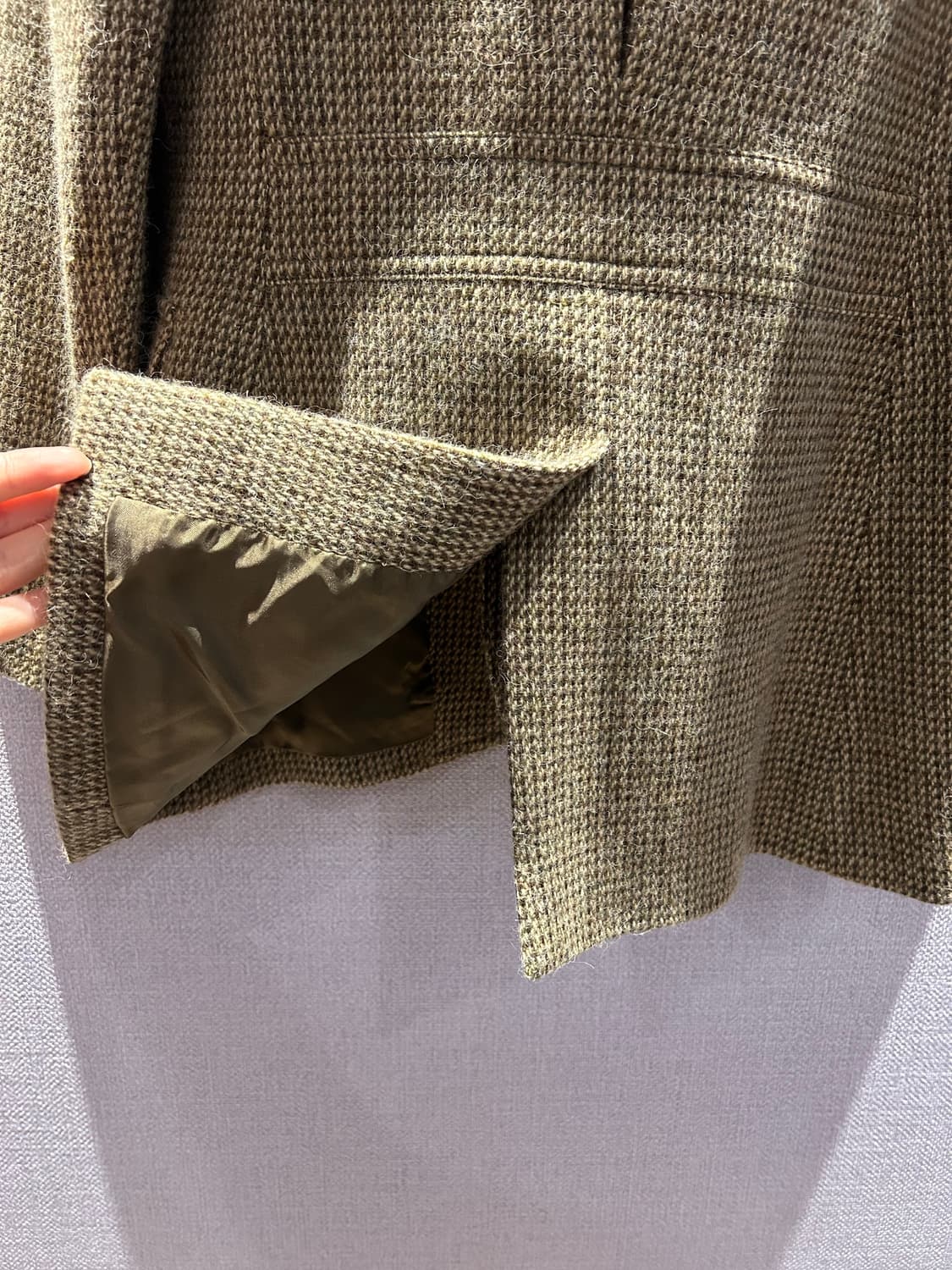 랄프로렌 이태리 메이드 알파카 블렌드 사파리 블레이저 상품이미지5