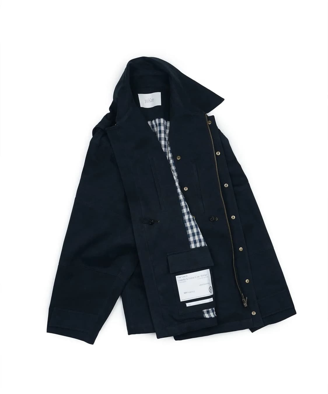 이예 yiyae checked work jacket M사이즈 상품이미지3