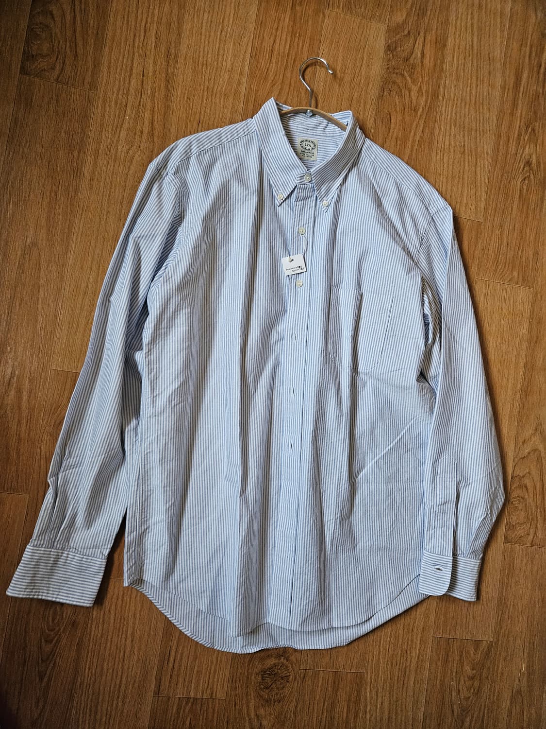 가마쿠라셔츠 ocbd 스트라이프 옥스포드셔츠 상품이미지3