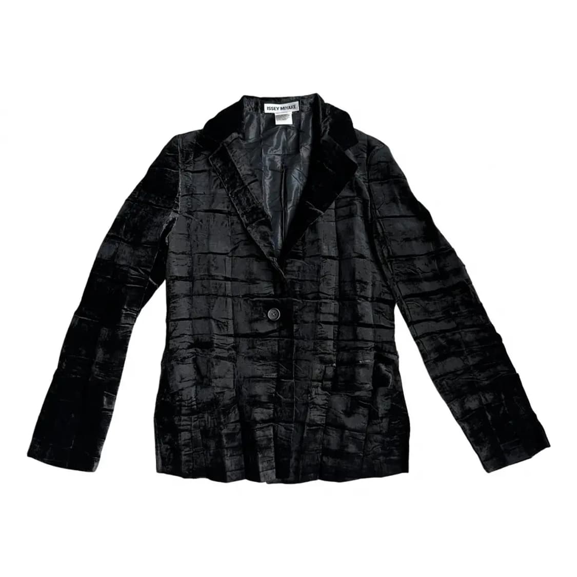 issey miyake pleated velvet blazer 상품이미지1