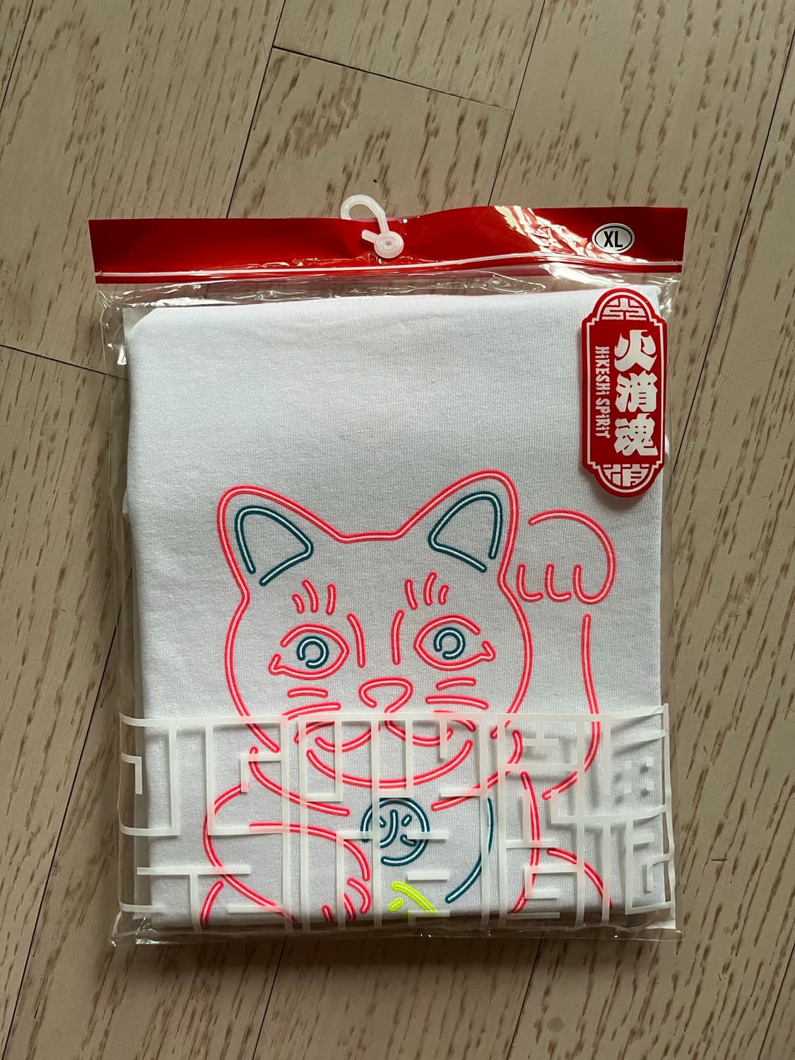 hikeshi spirit 마네키네코 티셔츠 XL 상품이미지6