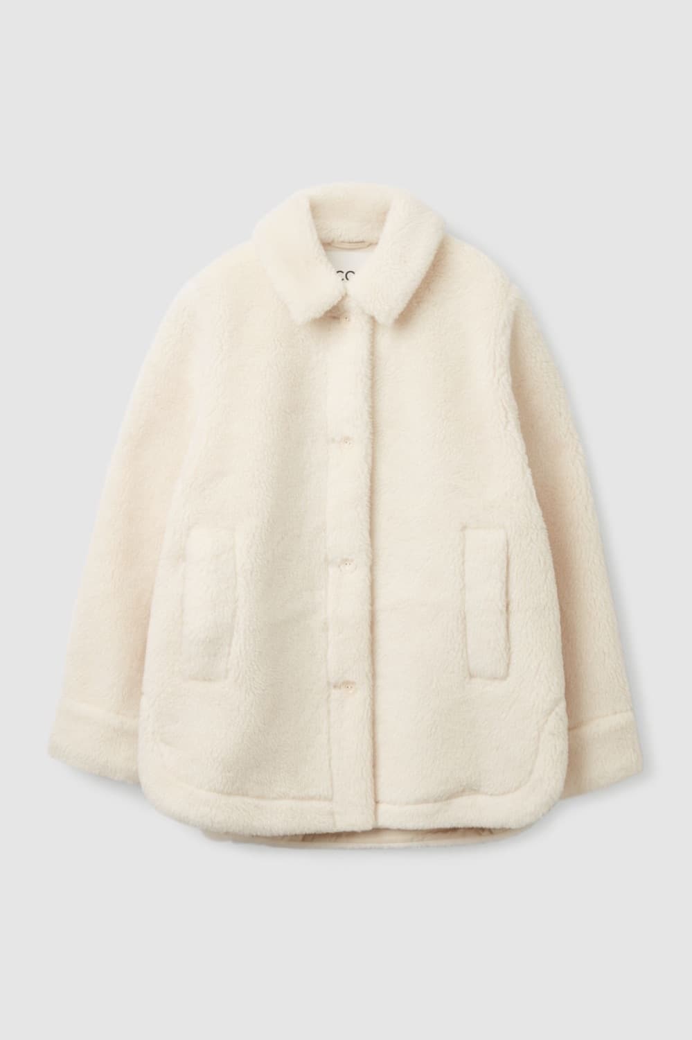cos 테디 자켓 아이보리 s 상품이미지1