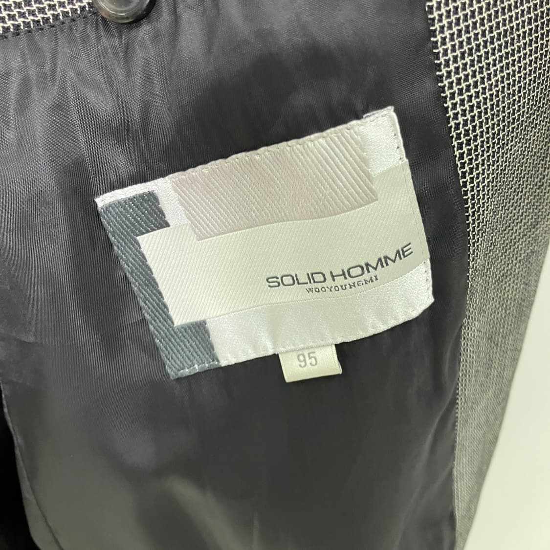 솔리드 옴므 셔링 디테일 체크 블루종 상품이미지8