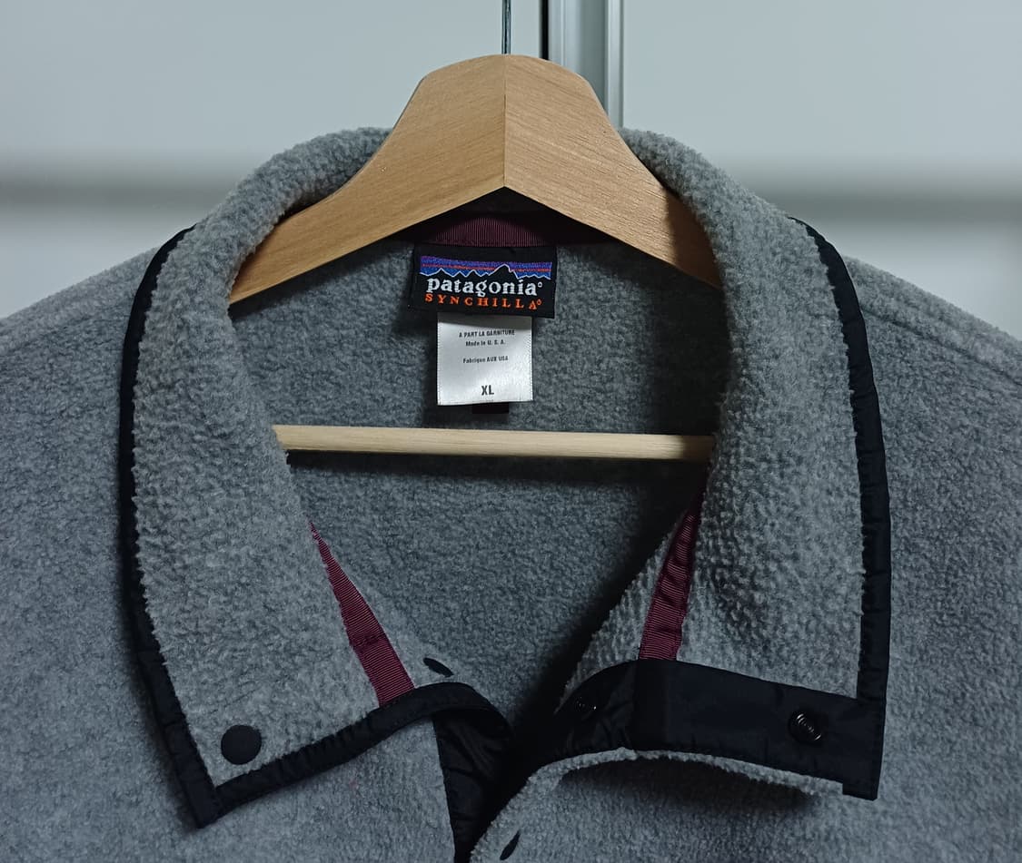 🇺🇸 [L-XL] 파타고니아 신칠라 스냅티 그레이 / 와인 상품이미지3