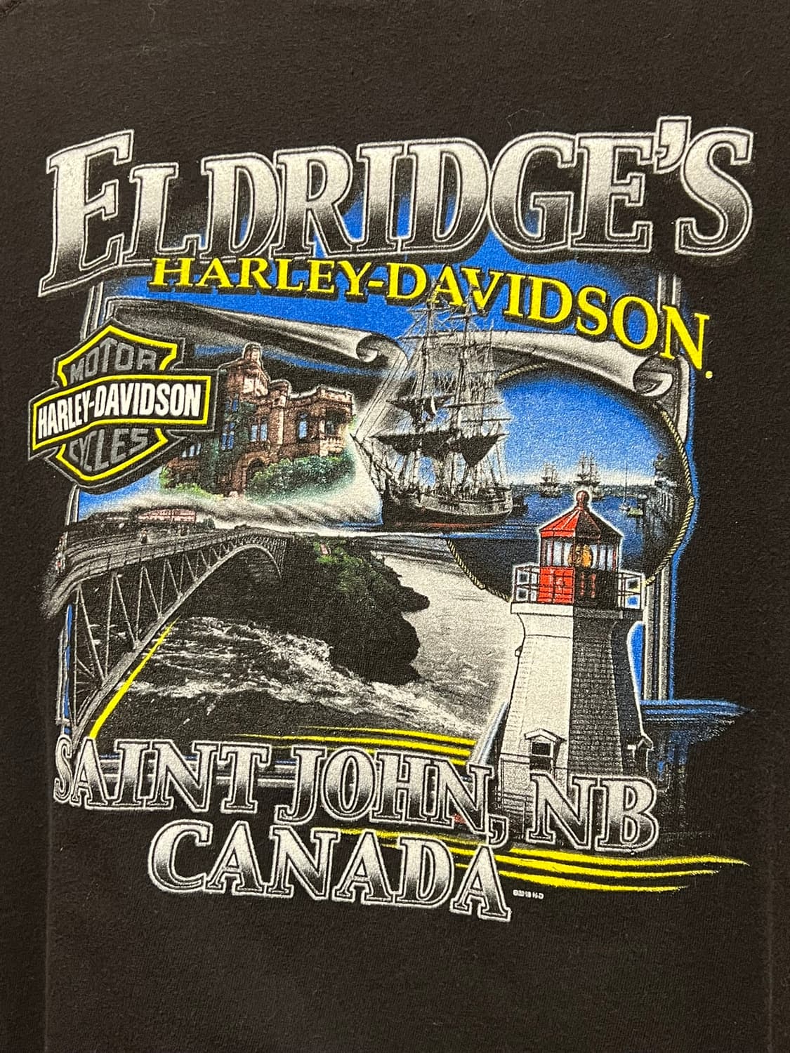 [3XL] 할리데이비슨 캐나다 Saint John 반팔 티셔츠 상품이미지9
