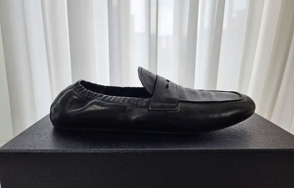 프라다 나파가죽 로퍼 7.5  상품이미지4