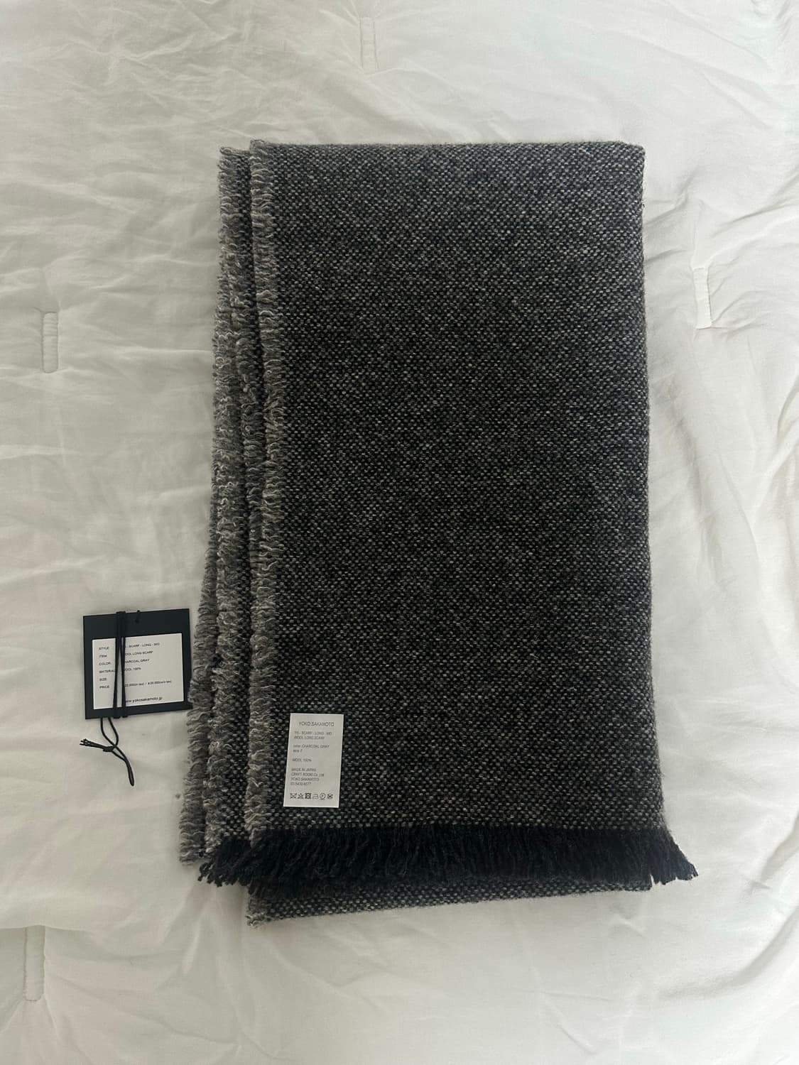 [OS] 요코 사카모토 울 머플러  상품이미지2