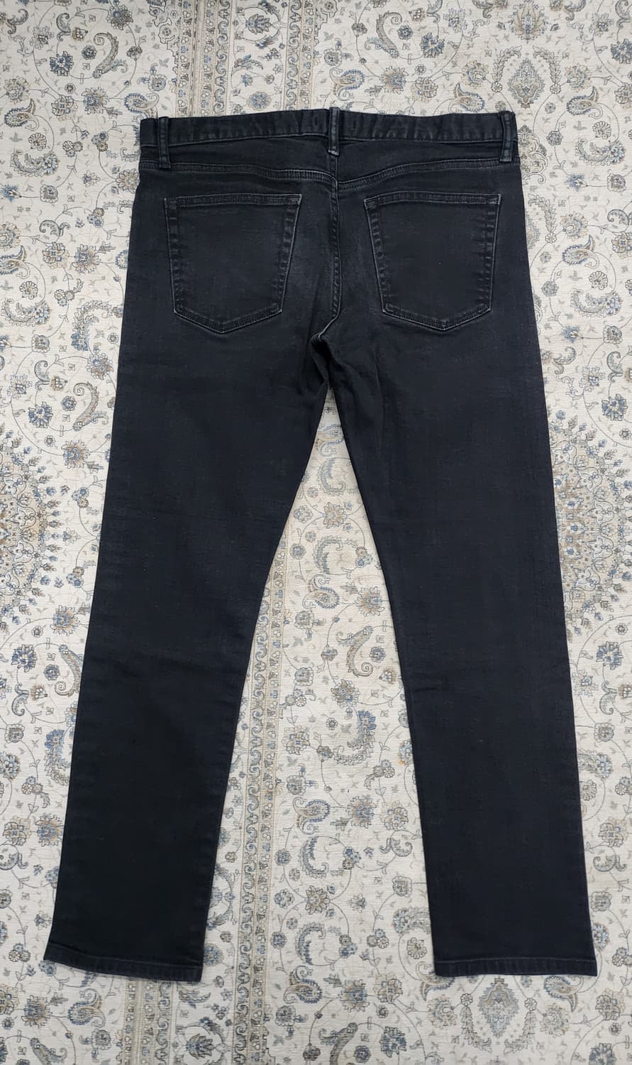 유니클로 블랙 데님팬츠 35 상품이미지2