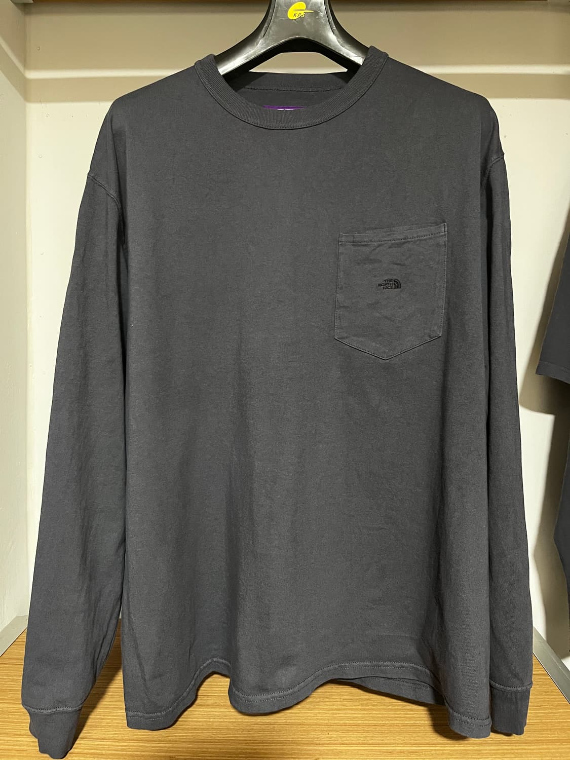노스페이스 퍼플라벨 8oz 필드 포켓티 긴팔 XL 상품이미지2
