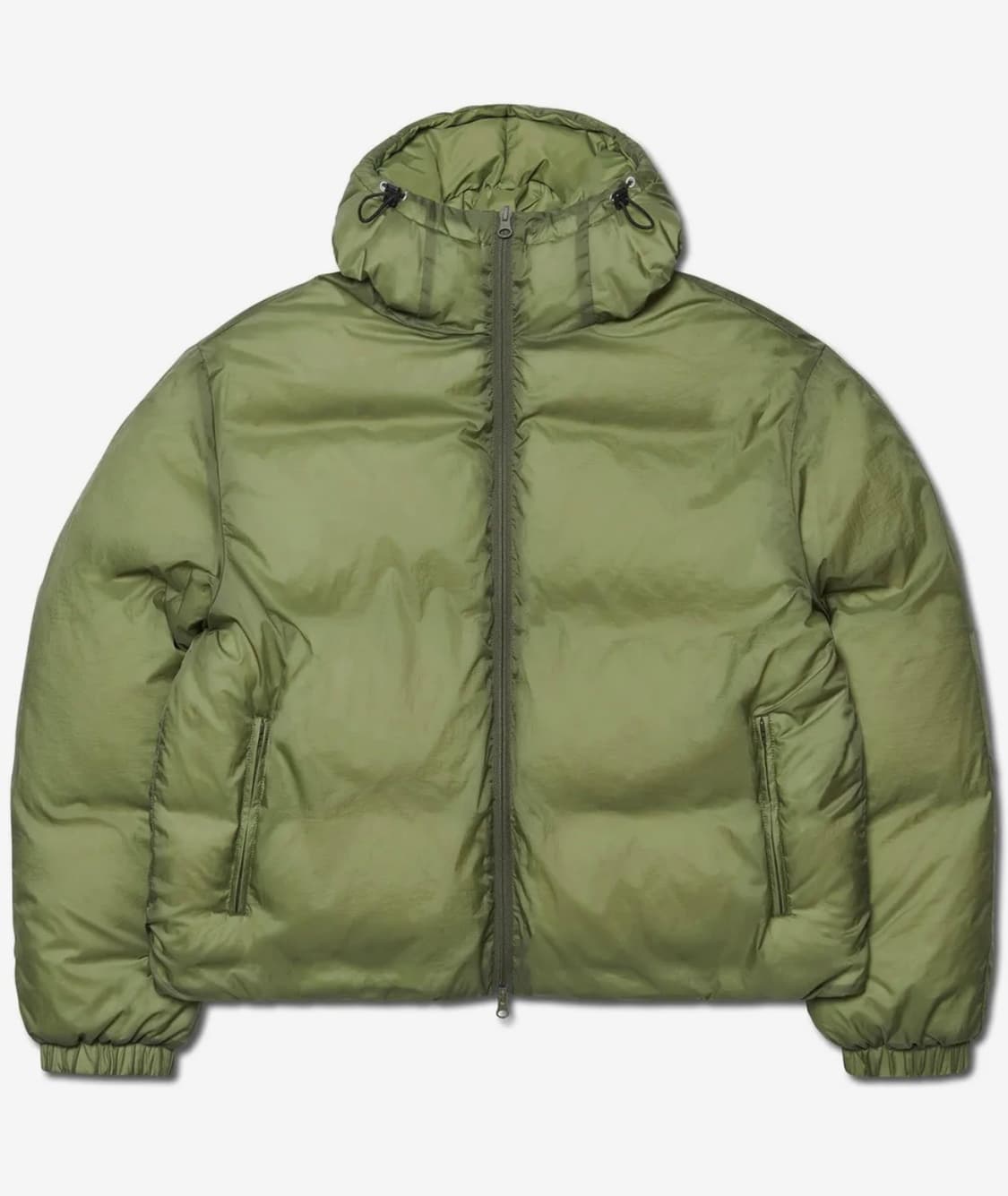 노매뉴얼 SHEER DOWN JACKET - KHAKI 상품이미지2