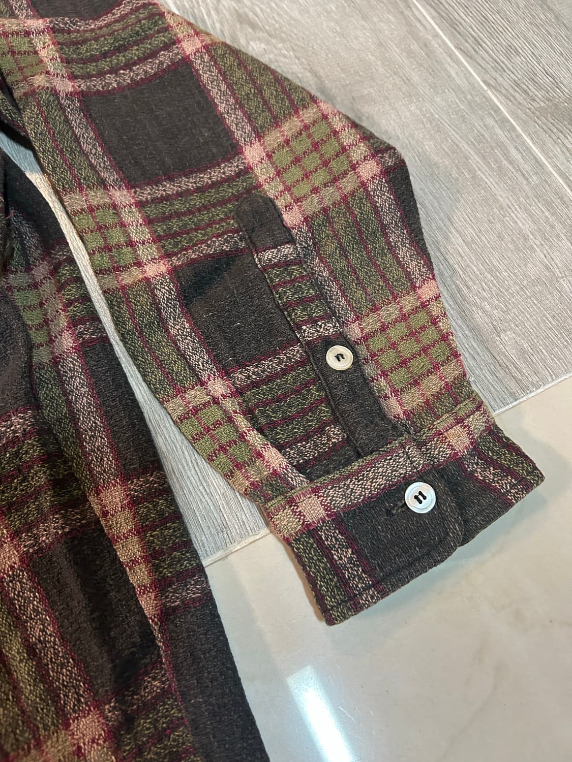 90s 스투시 크라운택 셔츠 m 상품이미지5