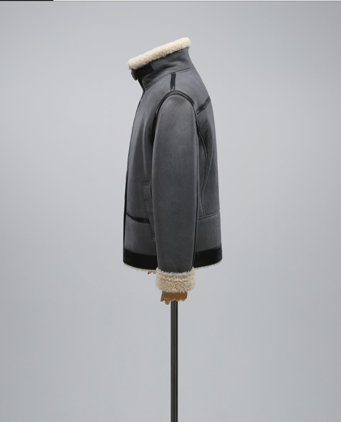 Real LambSkin - Crack Leather Mustang 상품이미지8