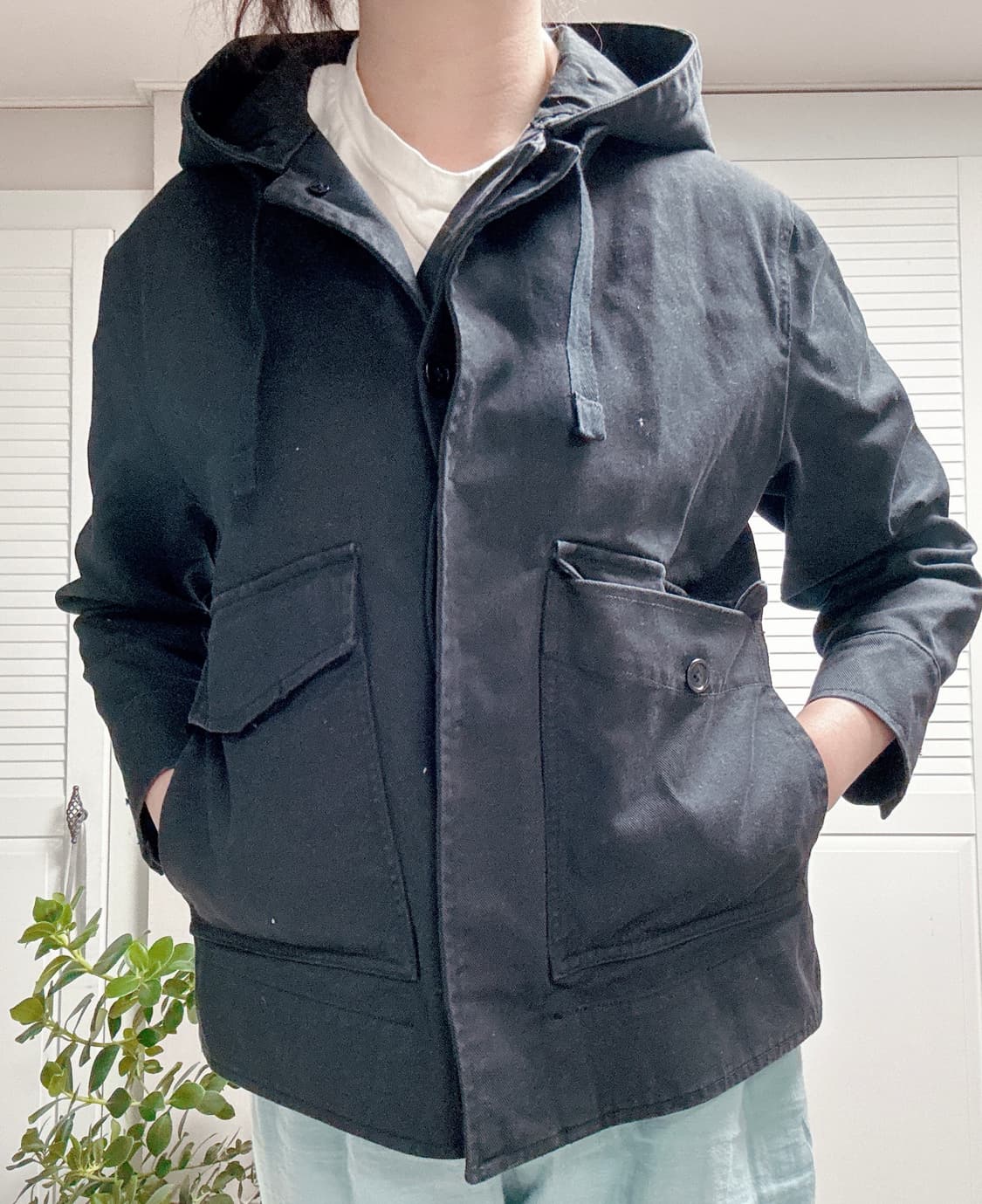 MHL 마가렛호웰 블랙 아우터 2사이즈 상품이미지4