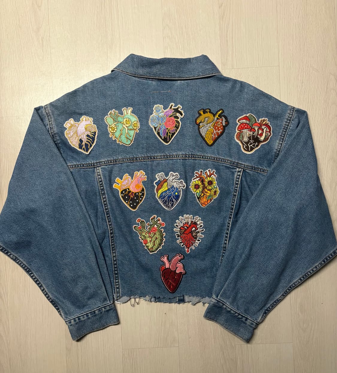 Levi’s 크롭 커스텀 데님 자켓  상품이미지2