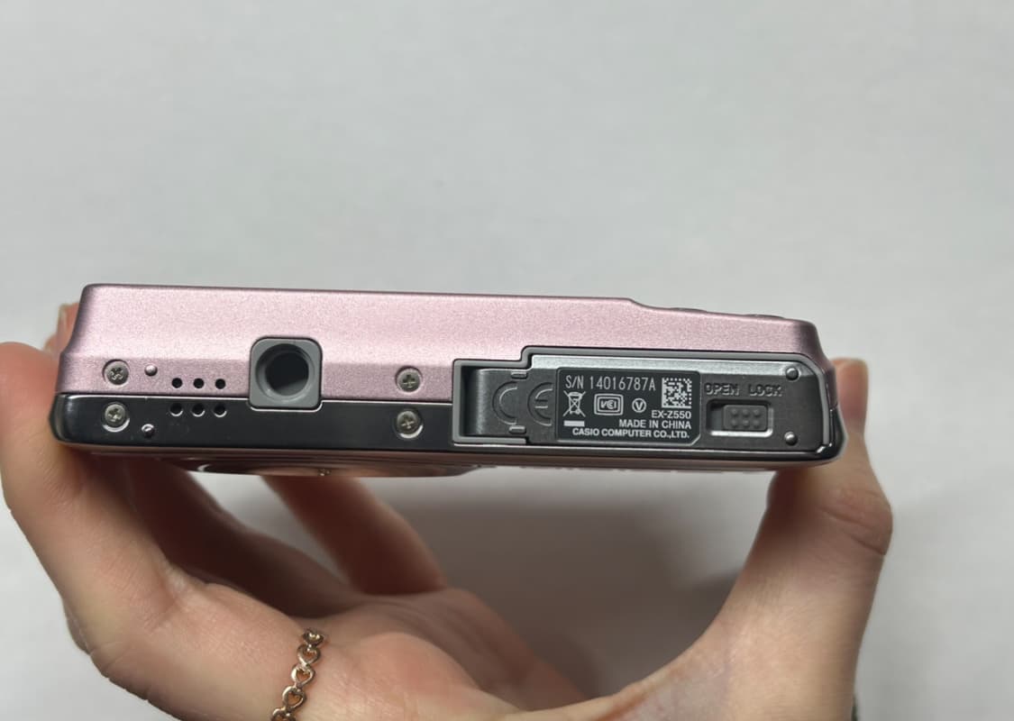 박스채 거의 새상품) 카시오 엑슬림 ex-z550 상품이미지4
