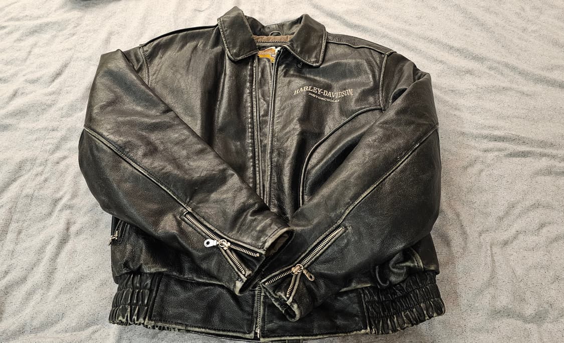 할리데이비슨 90s Vtg 가죽자켓 상품이미지2