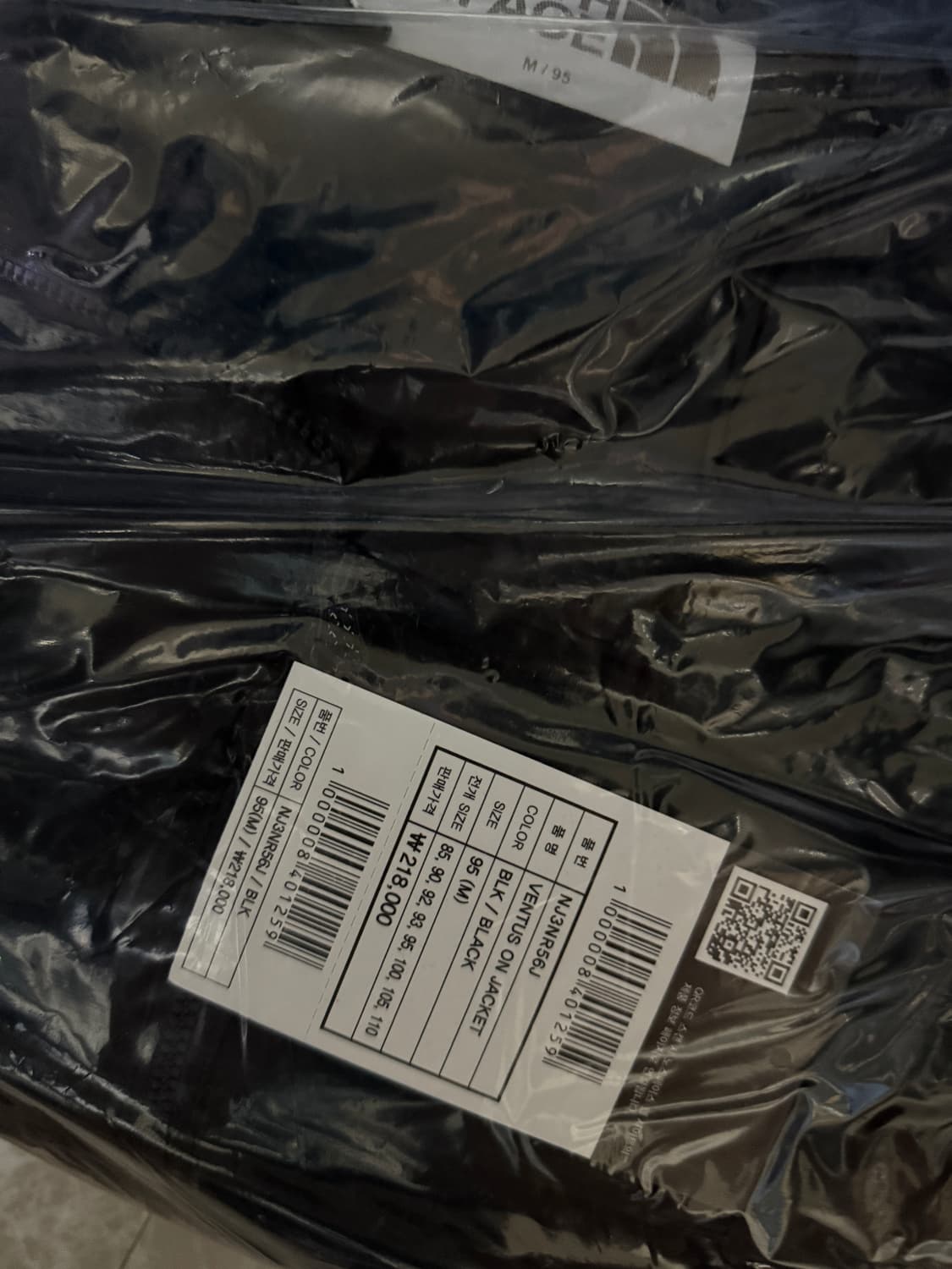 M사이즈 노스페이스 벤투스 온 자켓 블랙 상품이미지1