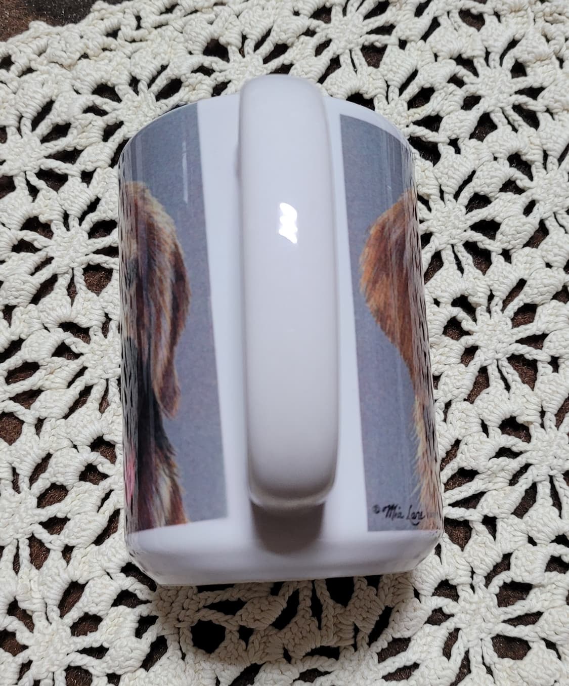 미국 작가 강아지 일러스트 머그(높이11.5cm) 상품이미지3