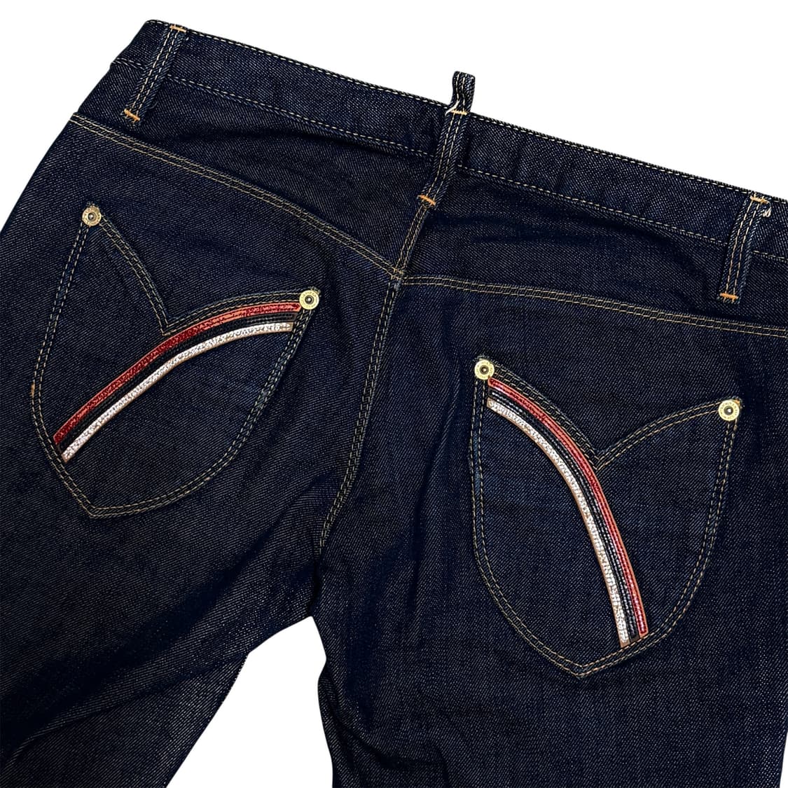 00s Dsquared2 로우라이즈 슬림 데님 상품이미지6