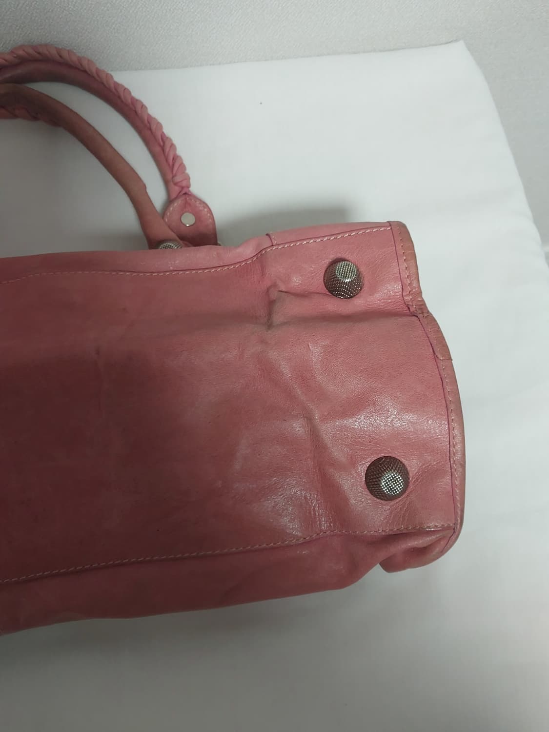 발렌시아가 자이언트 모터백 핑크 상품이미지4