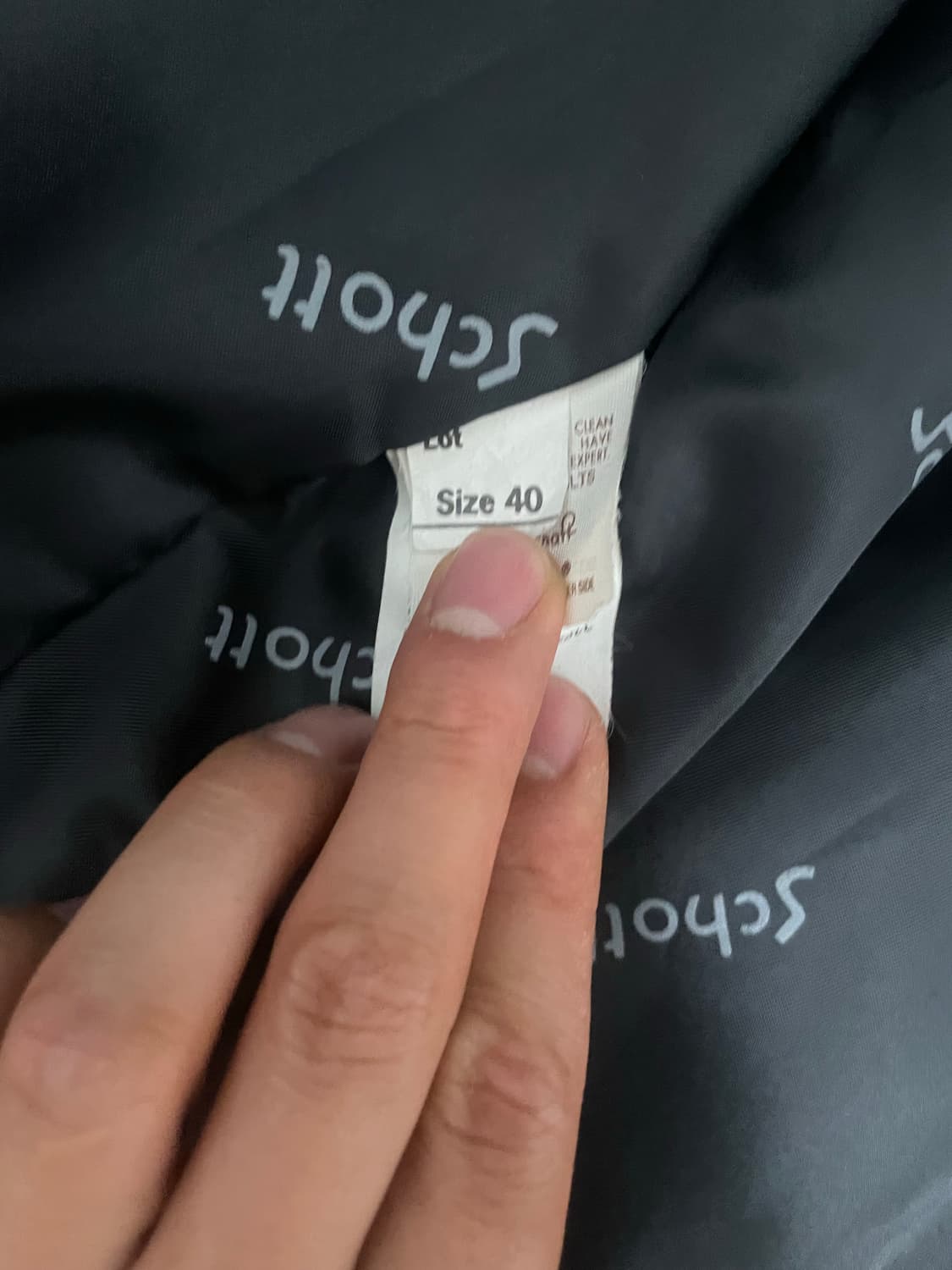 쇼트 Schott at101 스포츠 싱글 가죽 자켓 100-105 상품이미지8