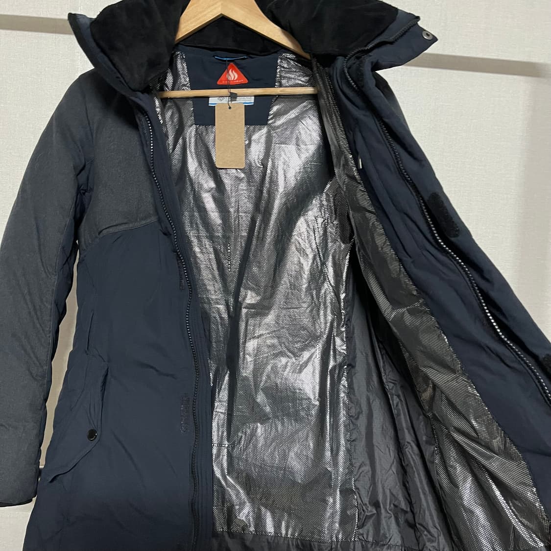 컬럼비아 블랙 여성 롱패딩 M 상품이미지9