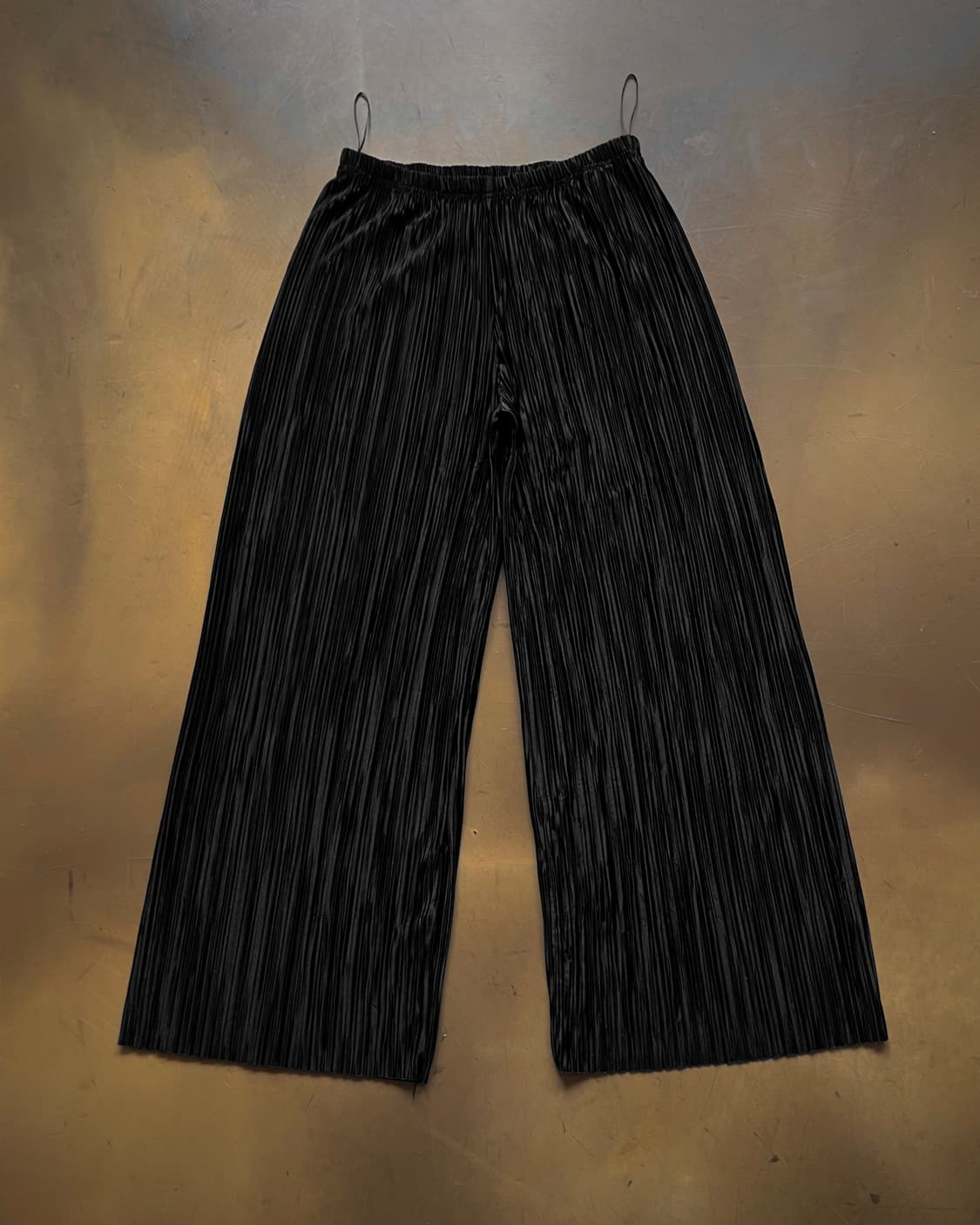 GRL グレイル Wide Pleats Black Trouser 상품이미지4