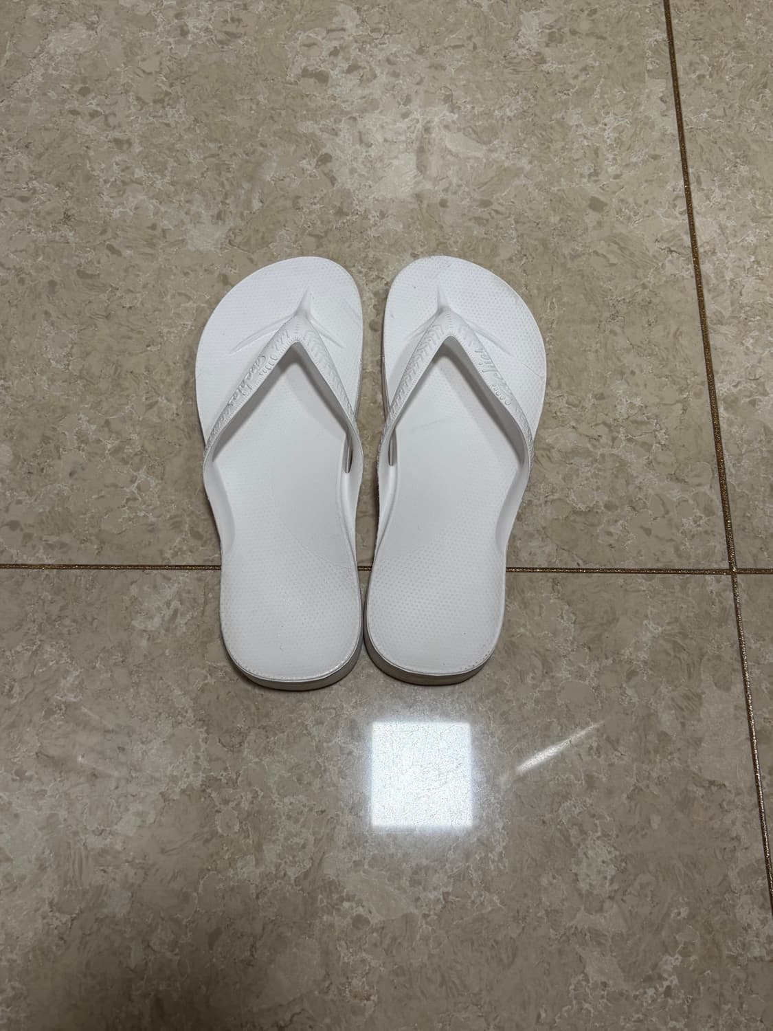 아치스 쪼리 화이트 상품이미지1