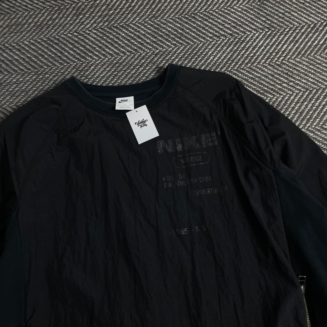 나이키 빅로고 나일론 우븐 웜업 맨투맨o 3185 상품이미지4