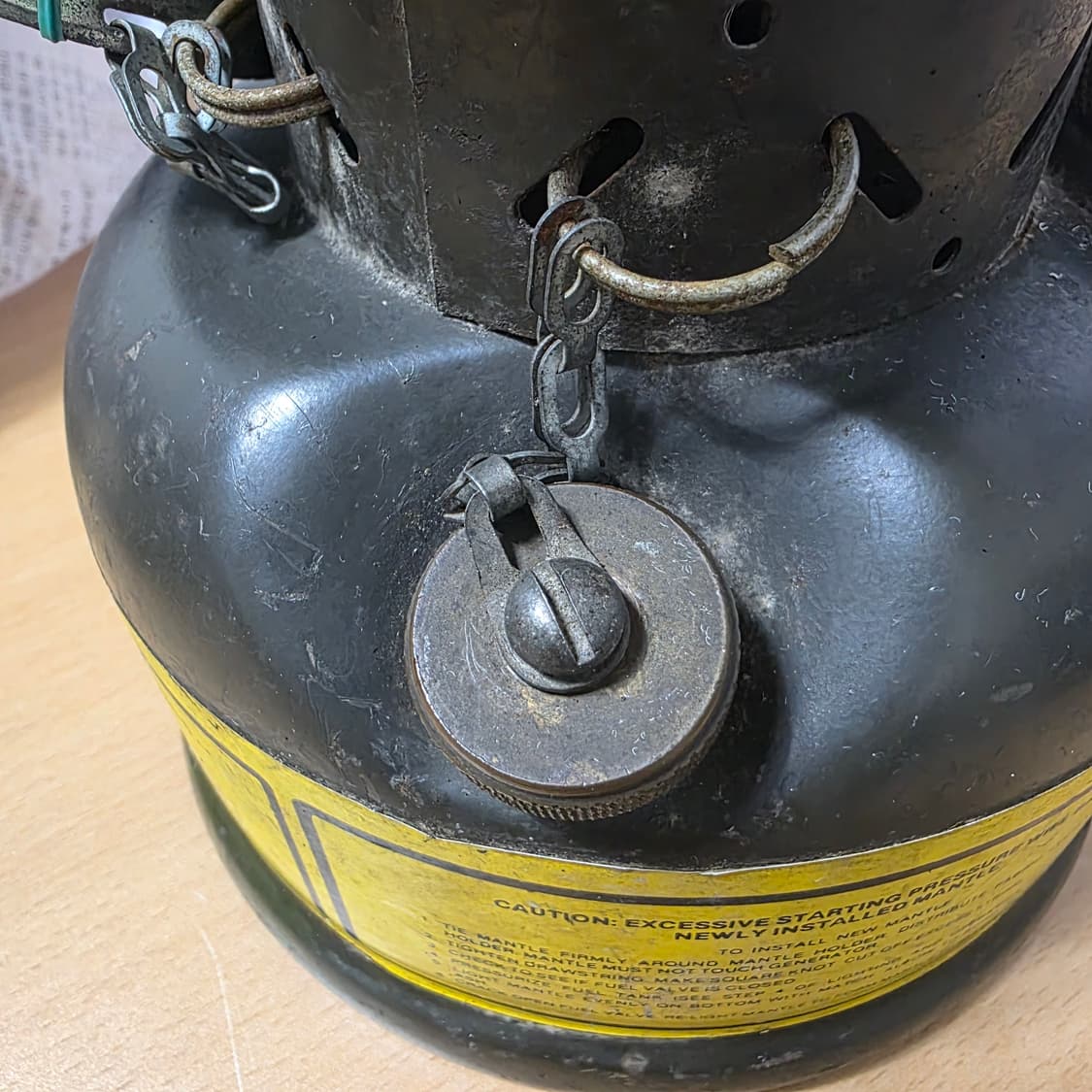 1980년대 미제 S.M.P 밀리터리 가솔린 랜턴 MIL-L 상품이미지8