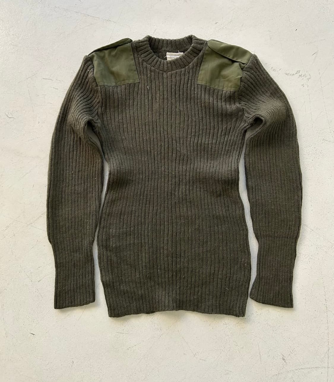 90's British Army Heavy Wool Sweater 상품이미지1