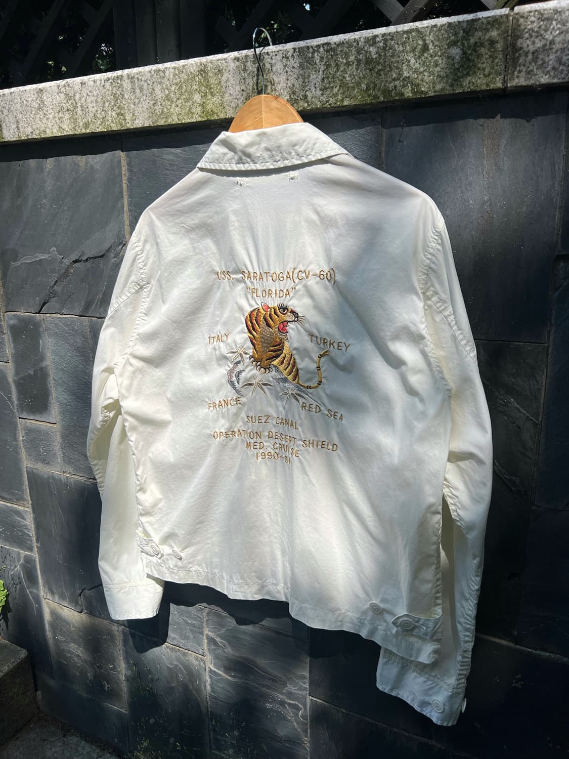 Avirex Souvenir Jacket White 상품이미지1