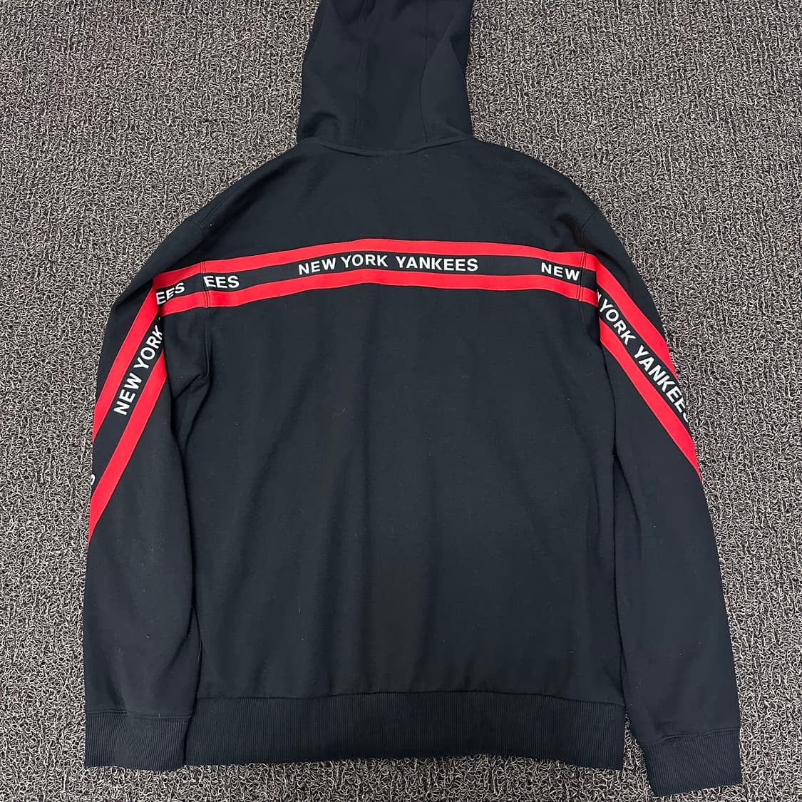 MLB 엠엘비 뉴욕양키스 후드집업 블랙 100(L) 상품이미지5