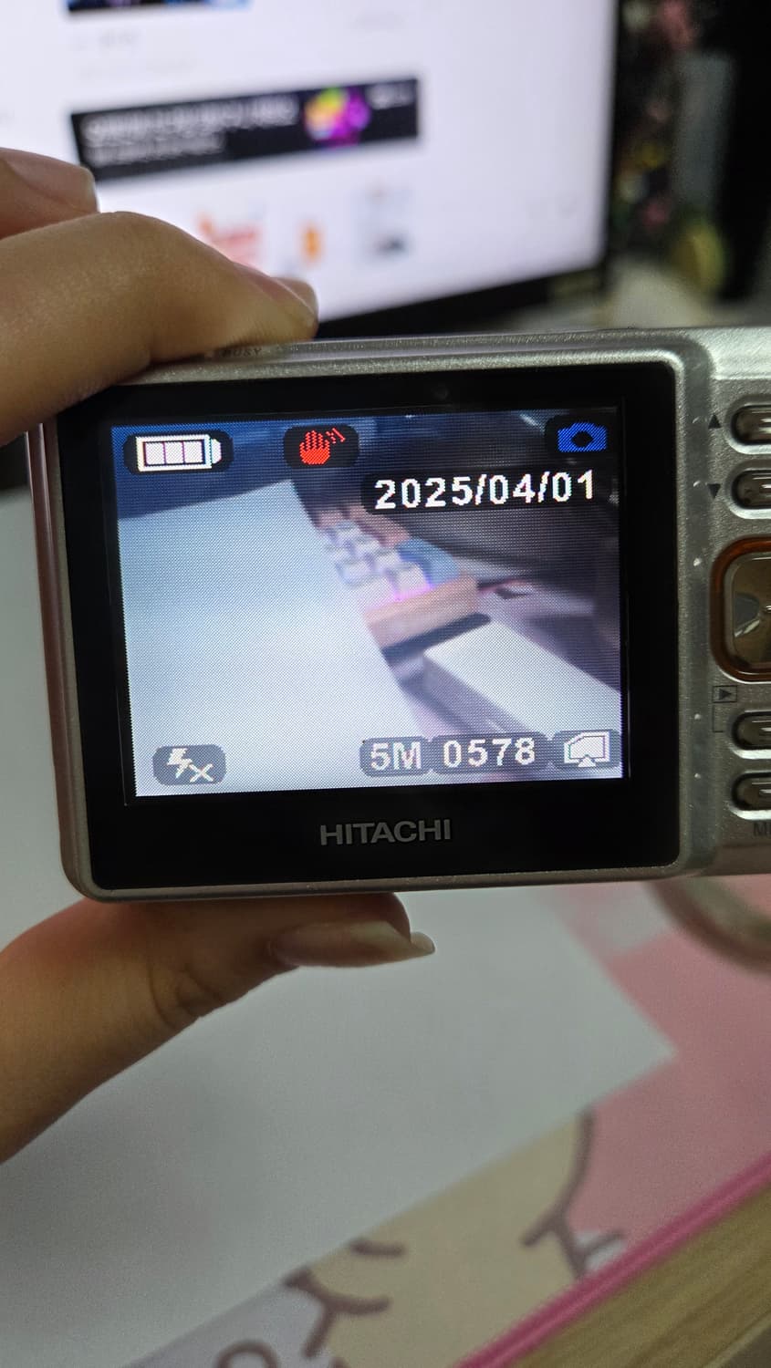 히타치 HDC-504 실버 빈티지 디카 상품이미지4