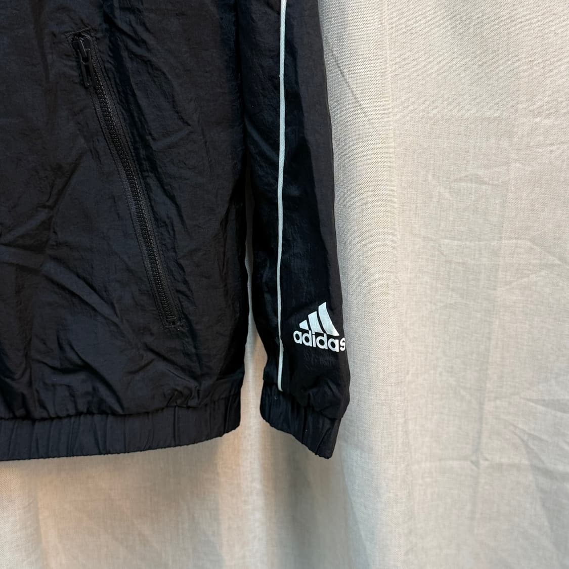 [L] 아디다스 빅로고 아노락 후드 바람막이 집업자켓 상품이미지4