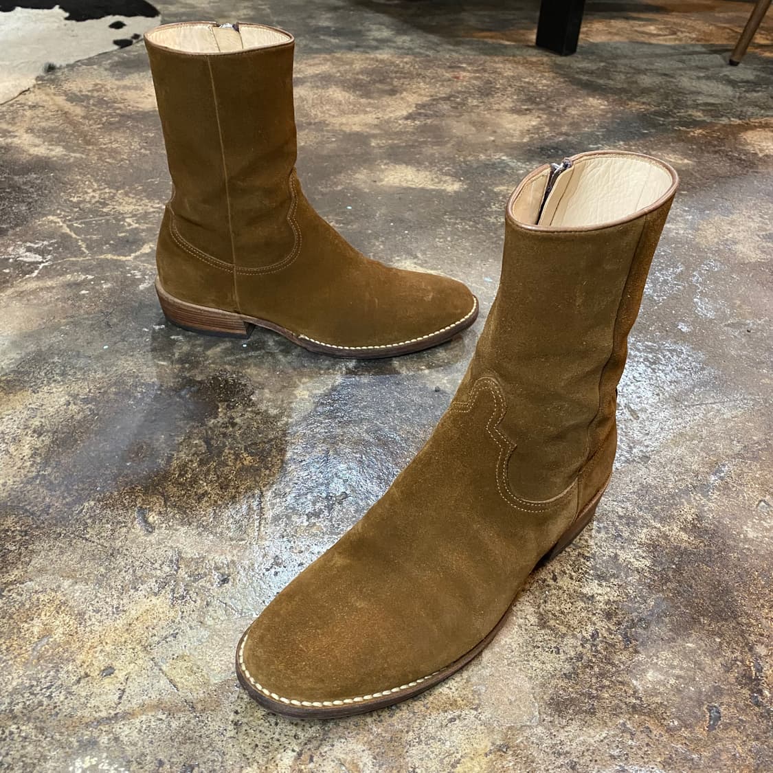 (43) 논네이티브 스웨이드 부츠 브라운 상품이미지3